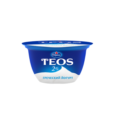 Йогурт Греческий "Теос" 2% 140г "Савушкин"